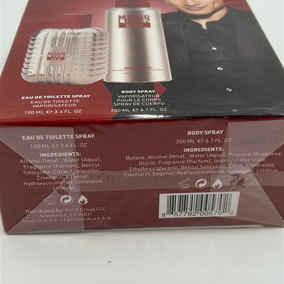 2430- Mario Lopez Made In United Arab Emirates NWT - Picture 6 of 6